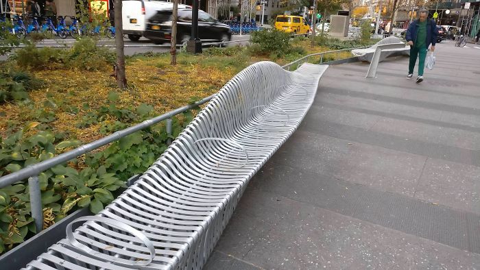 This New York City Bench