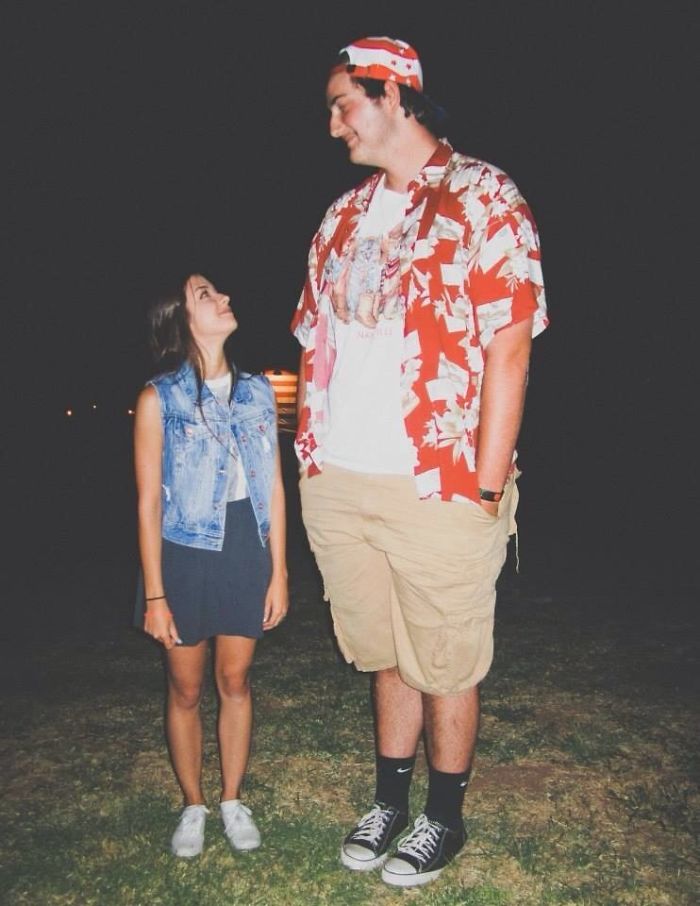 I'm 6'8" And She's 4'10"