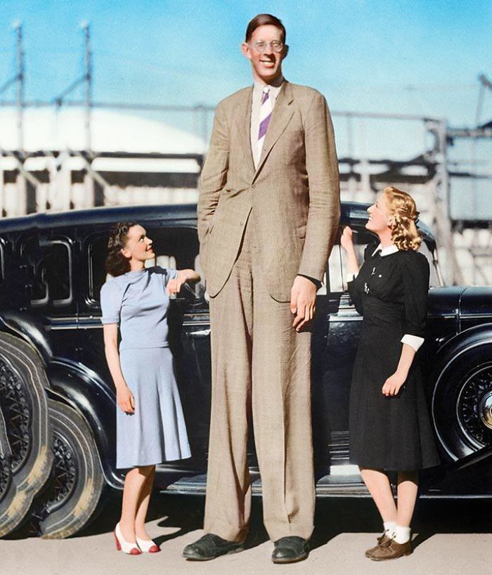  The Towering American Who Measured A Staggering 2,72 M (8 Ft 11,1 In) Tall When Last Measured On 27 June 1940, Becoming The Tallest Man In The World