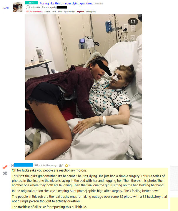 Fake Story Behind A Photo Gets Called Out