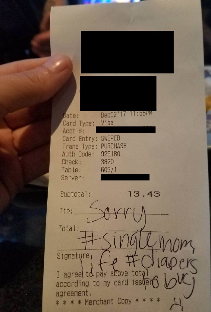 Happened To A Co-Worker Today. If You Can't Afford Diapers Why Are You Out Drinking?