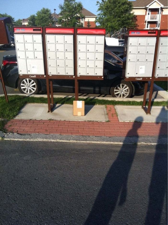 Over The Past Six Months, Canada Post Has Lost Three Packages For Me, All Of Which It Claims To Have Delivered. I Think I Discovered The Reason Why Today