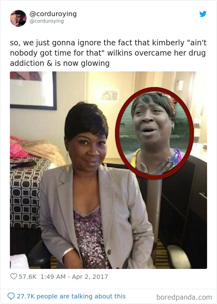 Kimberly "Ain't Nobody Got Time For That" Wilkins Overcame Her Drug Addiction