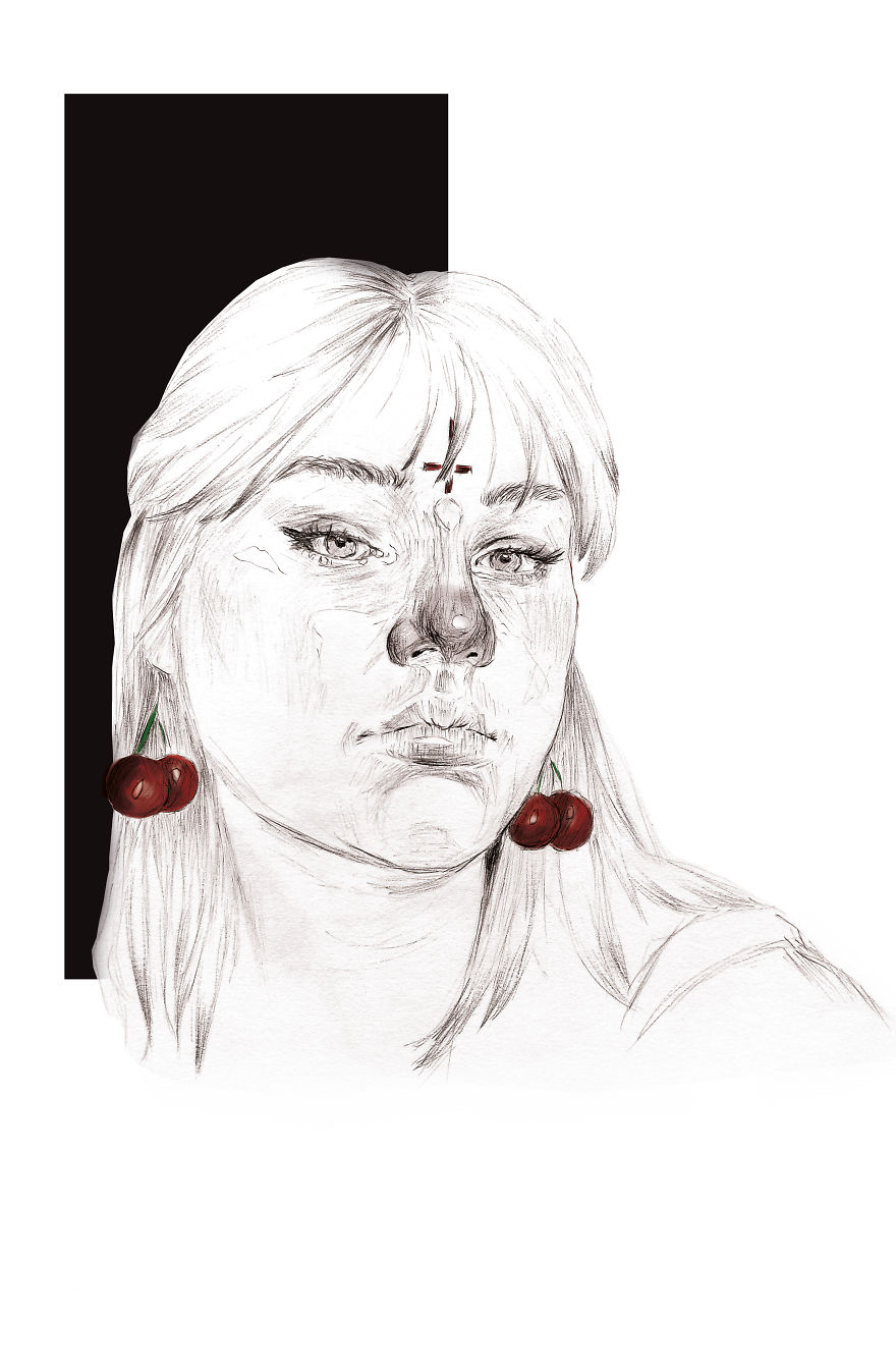 While I Was Studying Psychology, I Suffered A Serious Surgery. That Was When I Started Drawing As A Method To Control Anxiety. While I Was Studying Psychology, I Suffered A Serious Surgery. That Was When I Started Drawing As A Method To Control Anxiety.