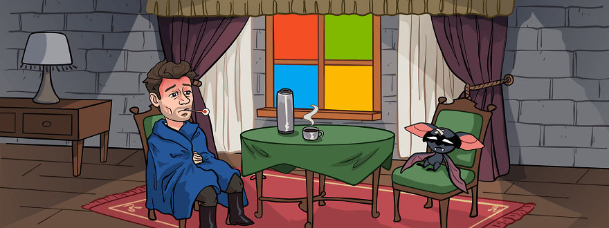 A Romanian Ex-It Teacher Creates Funny And Catchy Transylvanian Stories To Raise Awareness On Online Security Tools