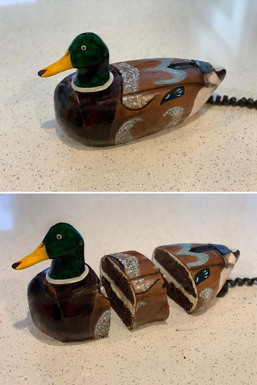 Realistic Wooden Duck Box