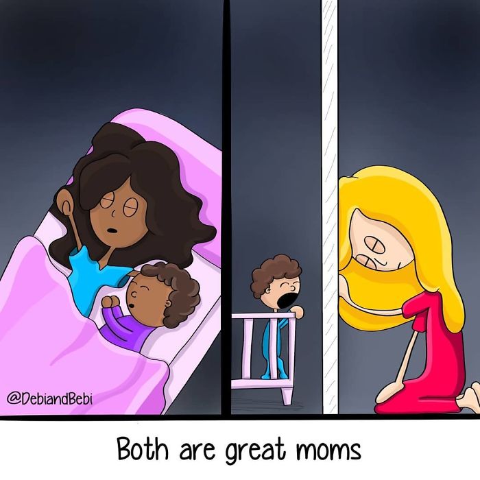 Motherhood-Moments-Comics-Debi-And-Bebi-Sabrina-Lone