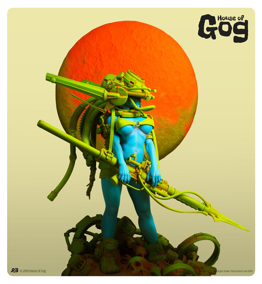 House Of Gog's Debut Art Statue - The Art Of Pascal Blanché House Of Gog's Debut Art Statue - The Art Of Pascal Blanché