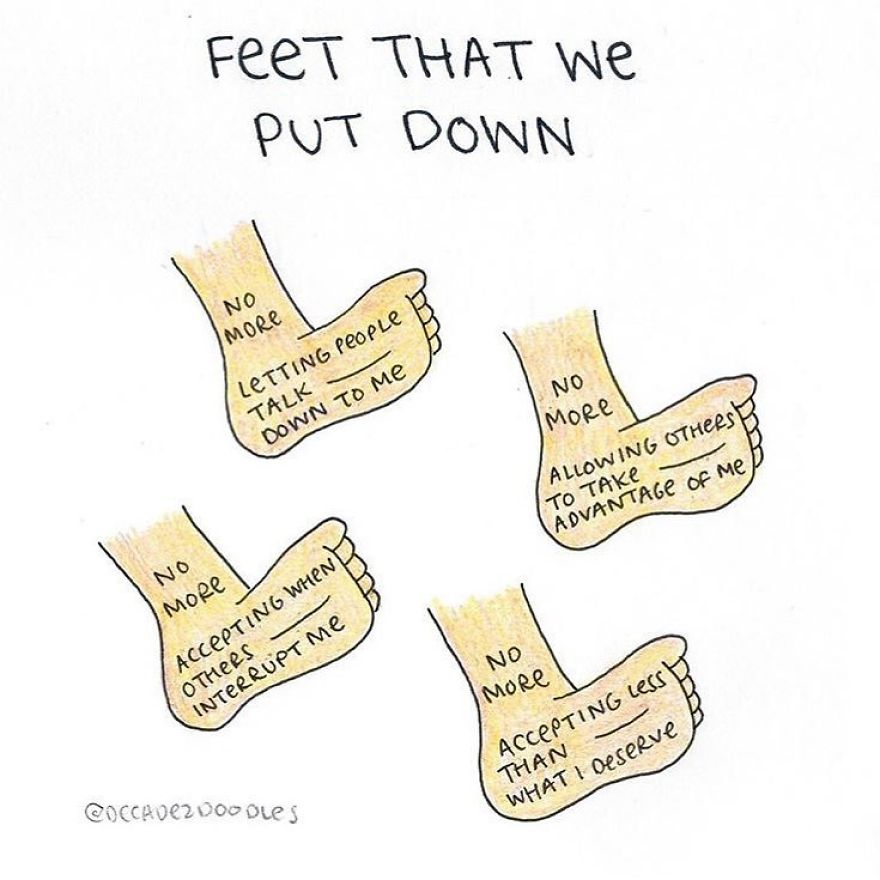 Feet That We Put Down