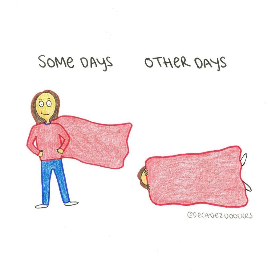 Sometimes You Use Your Cape For Superhero Things, And Sometimes You Just Want To Use Your Cape As A Blanket. And That’s Okay