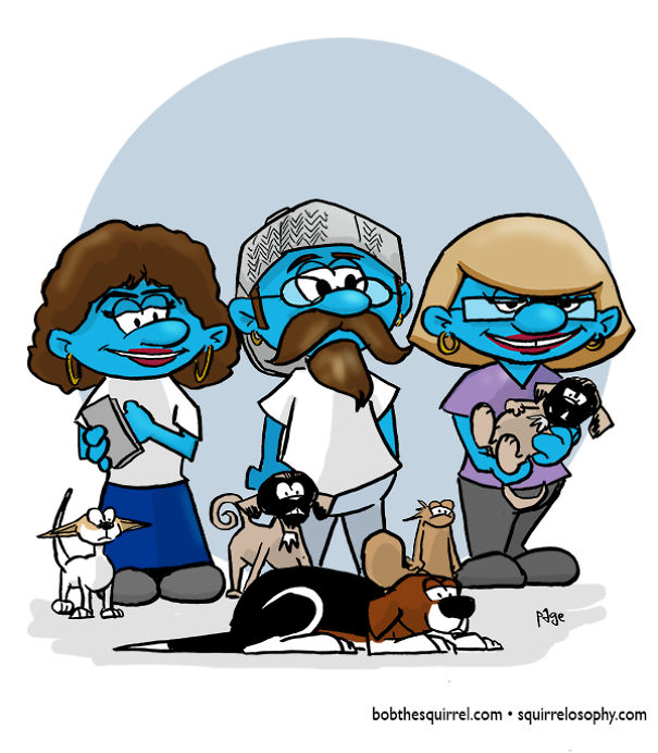 In The Style Of The Smurfs