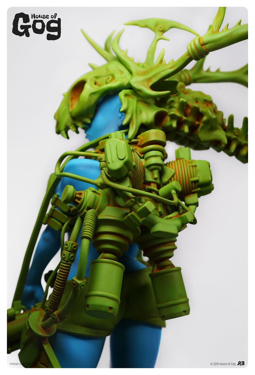 House Of Gog's Debut Art Statue - The Art Of Pascal Blanché House Of Gog's Debut Art Statue - The Art Of Pascal Blanché