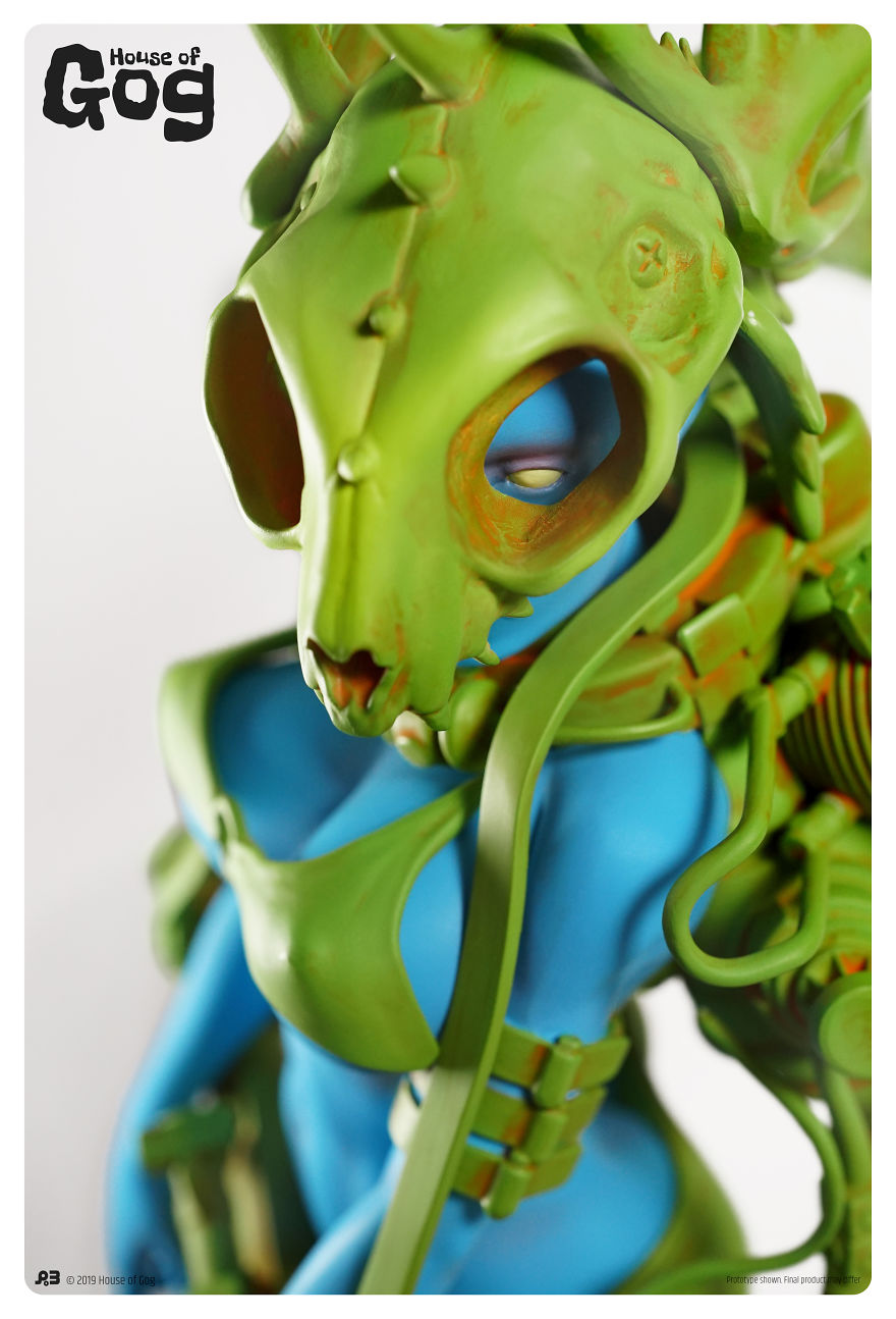 House Of Gog's Debut Art Statue - The Art Of Pascal Blanché House Of Gog's Debut Art Statue - The Art Of Pascal Blanché