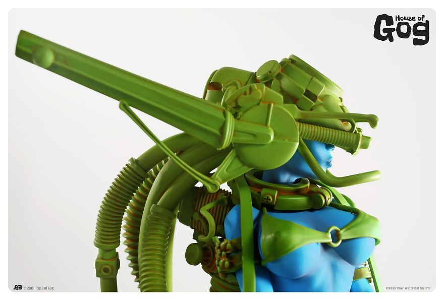 House Of Gog's Debut Art Statue - The Art Of Pascal Blanché House Of Gog's Debut Art Statue - The Art Of Pascal Blanché