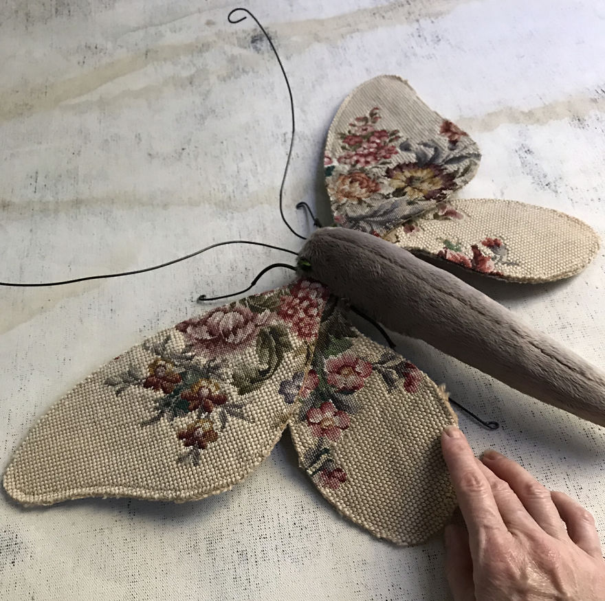Needlepoint Butterflies