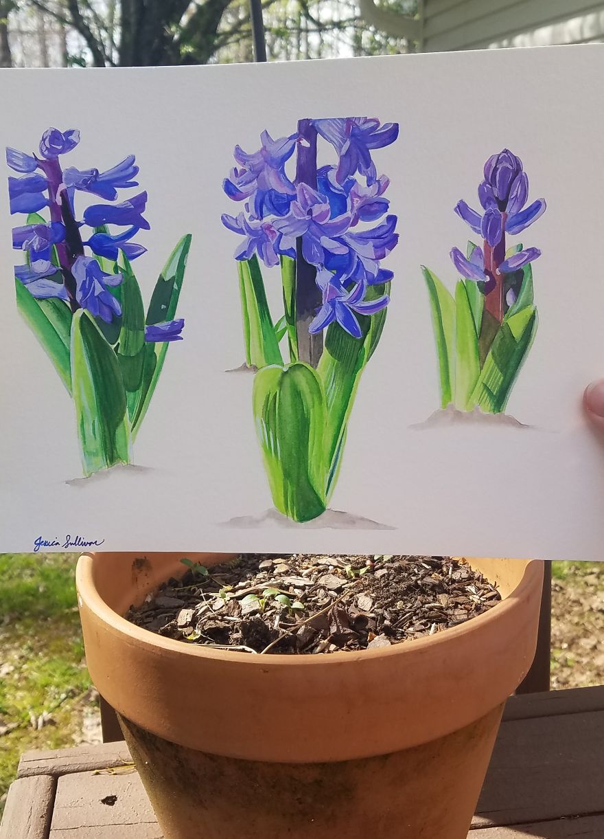 I Paint From Nature In My Spare Time As A Sahm. I Paint From Nature In My Spare Time As A Sahm.