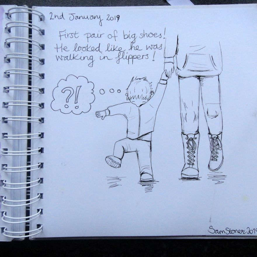 I Draw A Doodle A Day Of My Family.