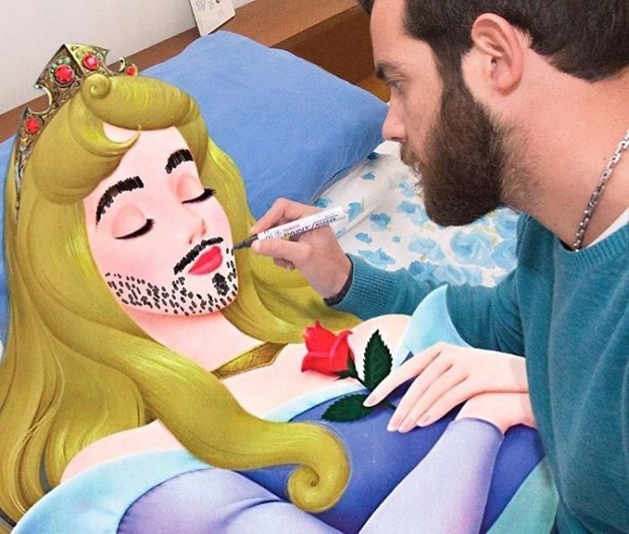 Italian Illustrator Blends Art And Reality And The Result Is A Lot Of Fun