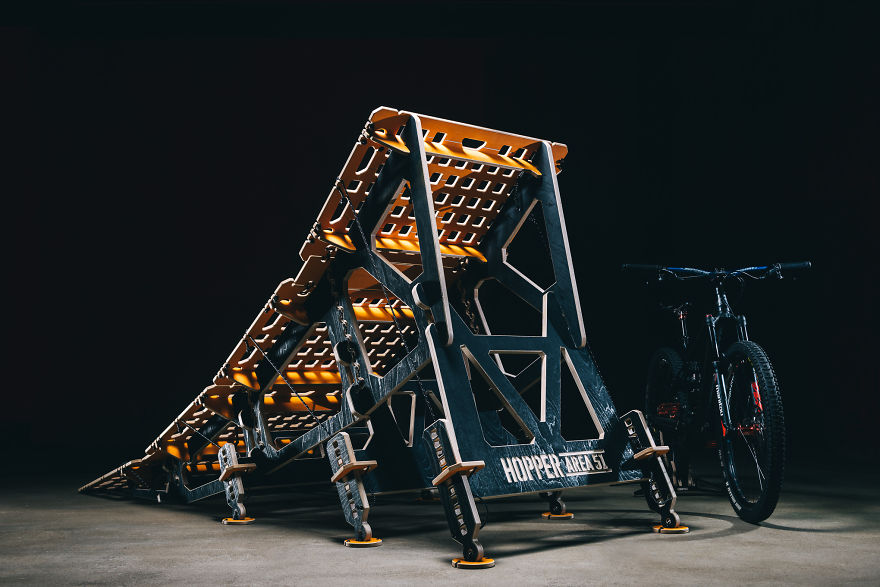 Three Lithuanians Have Designed Biggest Portable Mtb Ramp In The World!