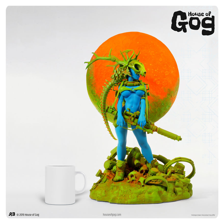 House Of Gog's Debut Art Statue - The Art Of Pascal Blanché House Of Gog's Debut Art Statue - The Art Of Pascal Blanché