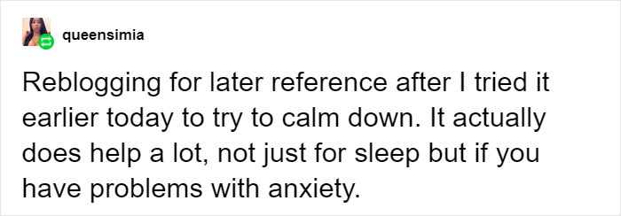 Someone On Tumblr Shares A Breathing Technique That Helps You Fall Asleep In 60 Seconds, And Many Say It Works
