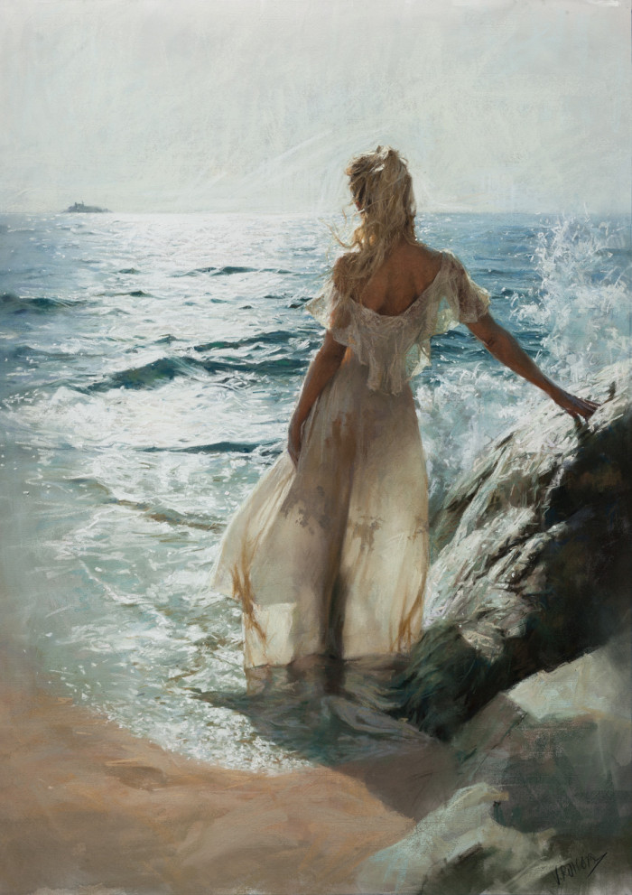 Spanish Artist Converts Intimate Moments Of Gorgeous Women Into Pastel Spanish Artist Converts Intimate Moments Of Gorgeous Women Into Pastel