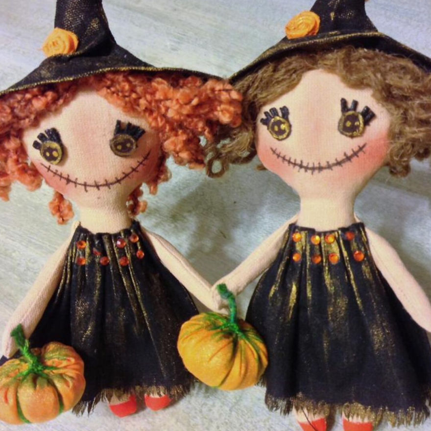 Witch Art Doll