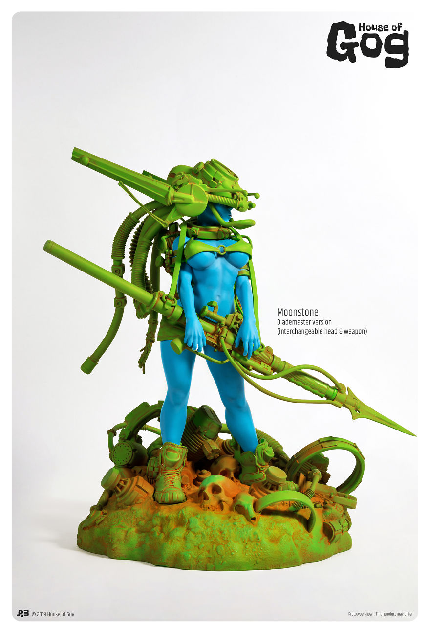 House Of Gog's Debut Art Statue - The Art Of Pascal Blanché House Of Gog's Debut Art Statue - The Art Of Pascal Blanché