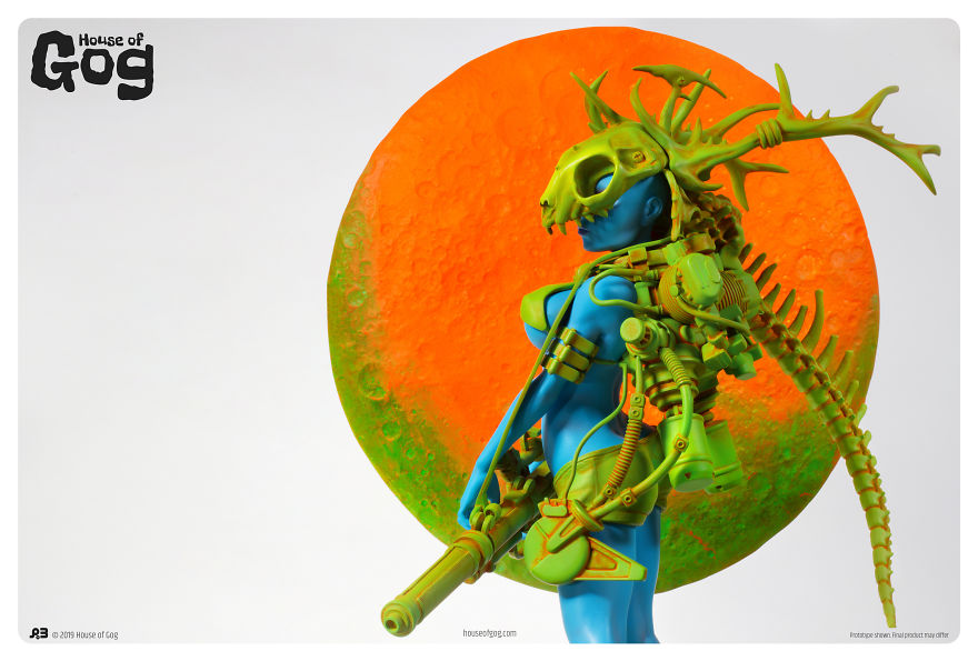 House Of Gog's Debut Art Statue - The Art Of Pascal Blanché House Of Gog's Debut Art Statue - The Art Of Pascal Blanché