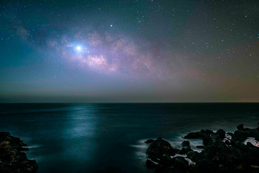 Skyscapes: 'Galactic Coast' By Luke Moseley