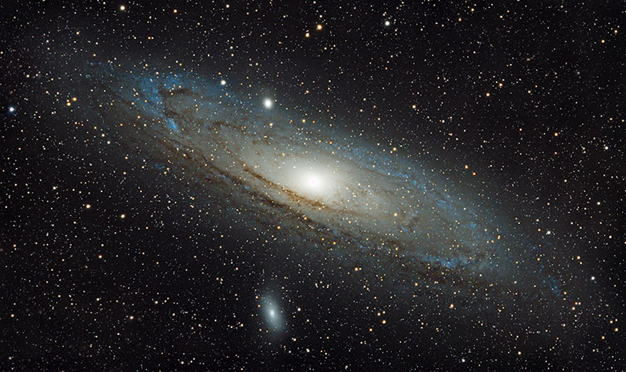 Young Highly Commended: 'M31 Andromeda Galaxy' By Tom Mogford