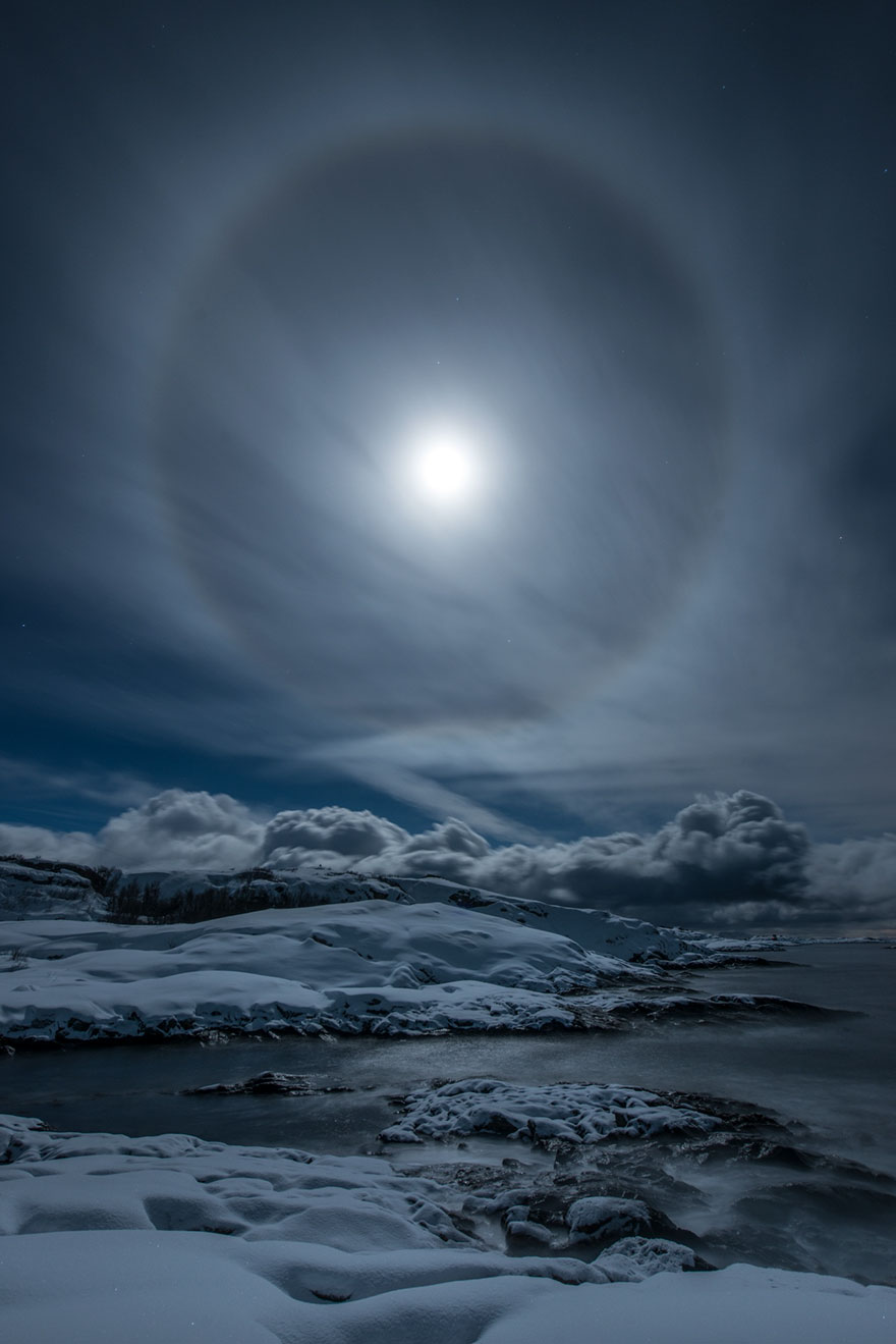Our Moon: 'Halo' By Bernt Olsen