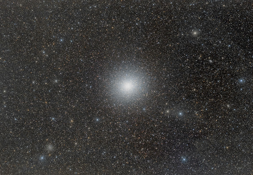 Stars And Nebulae: 'Omega Centauri And Ifn' By Roberto Colombari