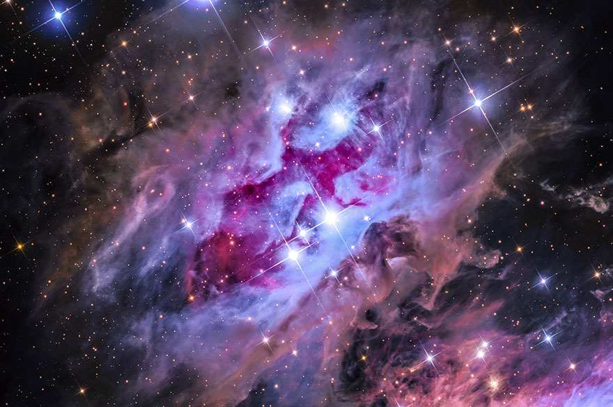 Stars And Nebulae: 'The Running Man Nebula' By Steven Mohr