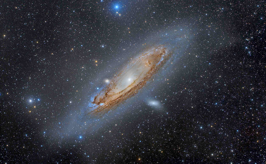 Galaxies Highly Commended: 'Andromeda Galaxy' By Raul Villaverde Fraile
