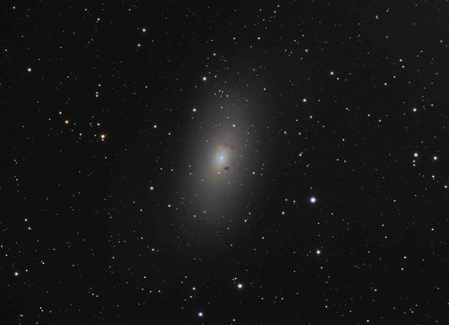 Galaxies: 'Forgotten Beauty Messier 110 – Deep Study' By Maciej Kapkowski