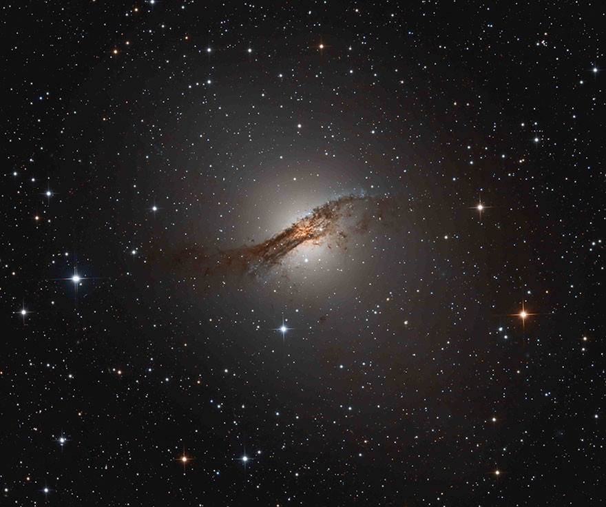 Galaxies: 'Ngc 5128/Centaurus A' By Björn Gludau, Torsten Daiber