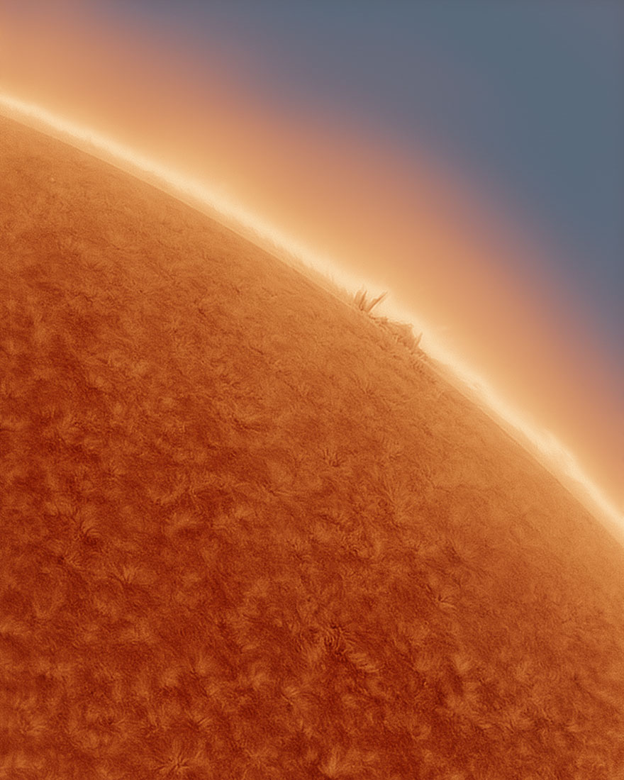 Our Sun Highly Commended: 'The Sun - Atmospheric Detail' By Jason Guenzel