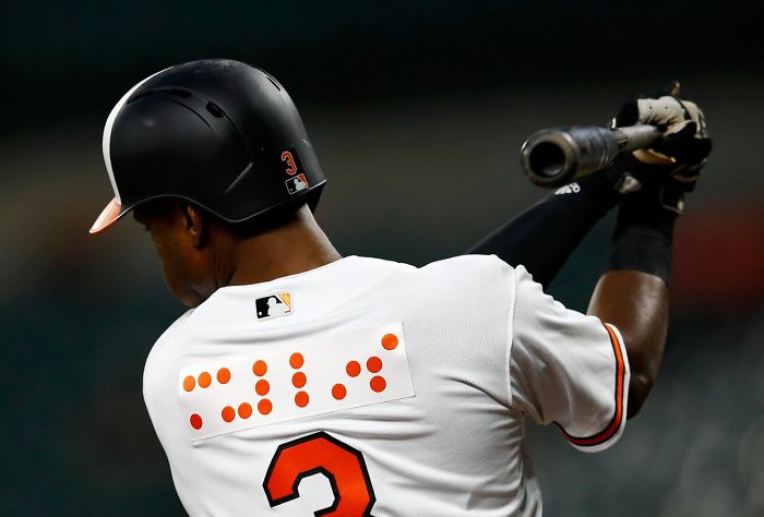 Orioles Became The First Pro Team To Wear Uniforms With Braille