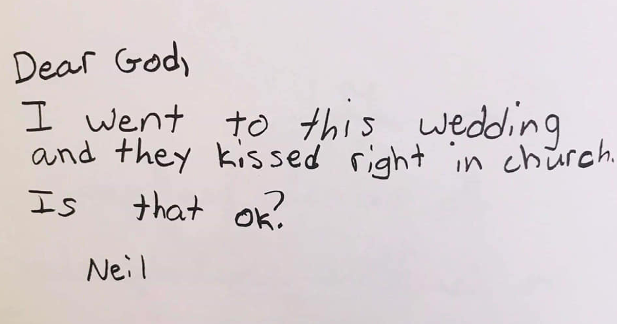 Children Write Letters To God Msn