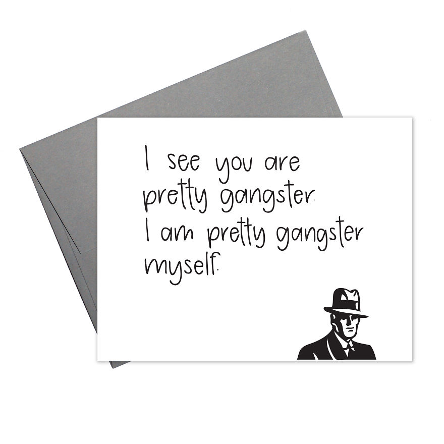 This Card Frequently Gets Sent And Subsequently Framed For The Fridge