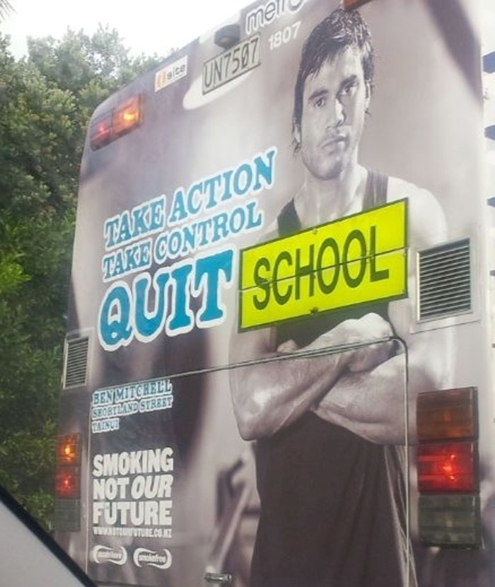 This School Bus Ad