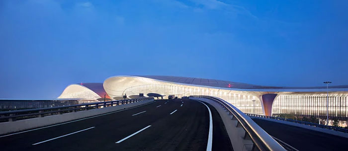 Beijing Opens A New Airport With The World's Largest Terminal That Has A Roof Window The Size Of 25 Football Fields