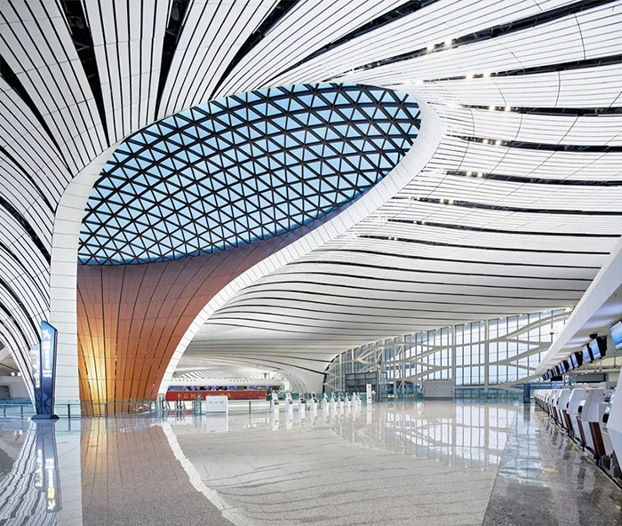 Bắc Kinh vừa khánh thành sân bay mới với ga chờ lớn nhất thế giới - Ảnh 14.