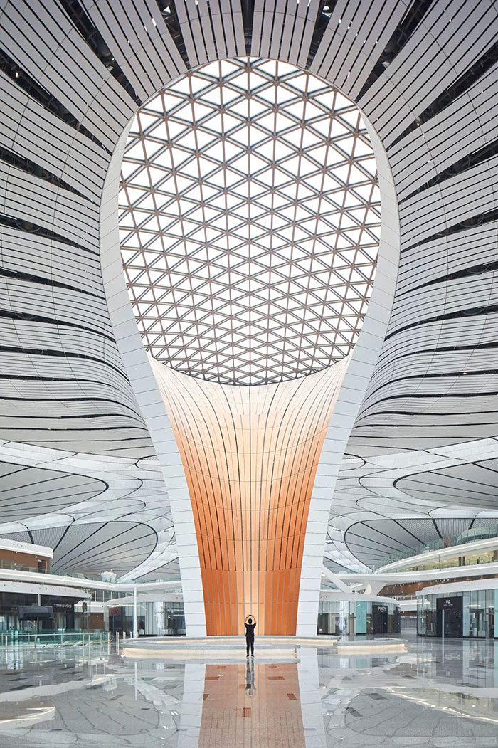 Beijing Opens A New Airport With The World's Largest Terminal That Has A Roof Window The Size Of 25 Football Fields