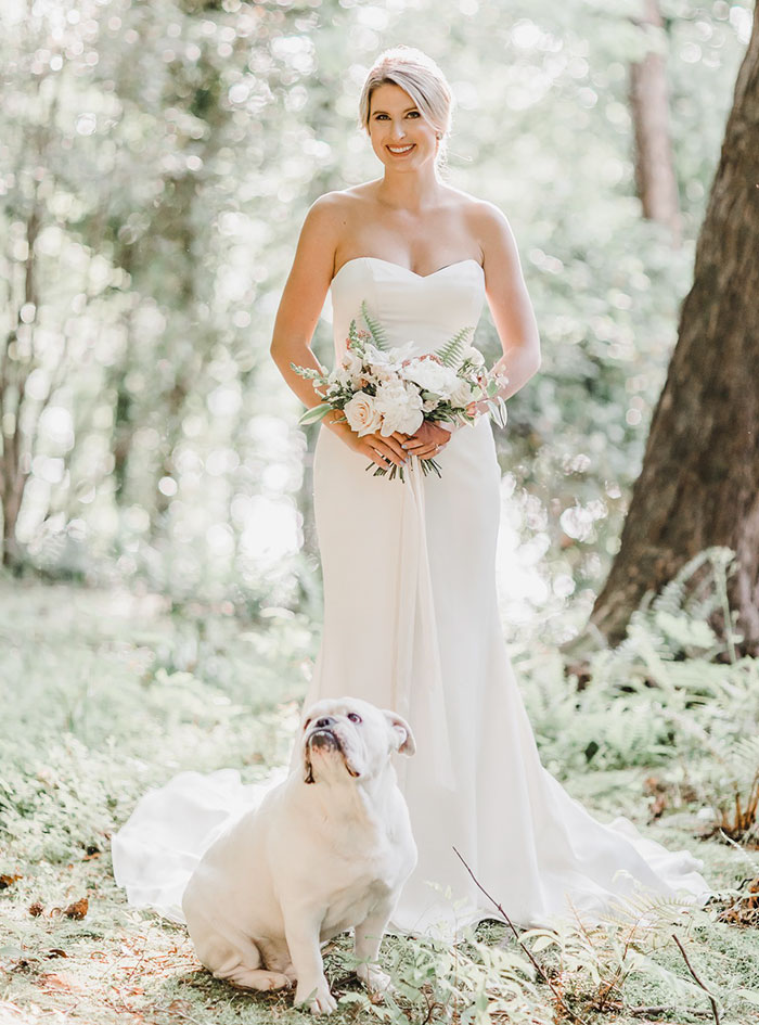Dog Refuses To Take His Owners' Wedding Day Seriously, Steals The Whole Show
