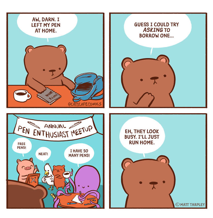 32 Wholesome Comics By Cat's Cafe That Will Brighten Your Day.