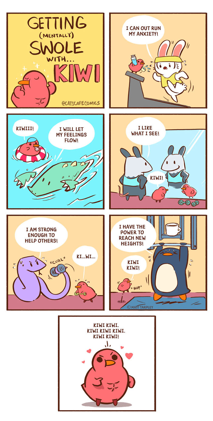 32 Wholesome Comics By Cat's Cafe That Will Brighten Your Day.
