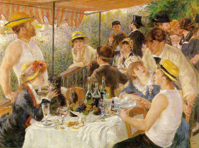 Dappled Light And Happy Party-Time People, It’s Renoir