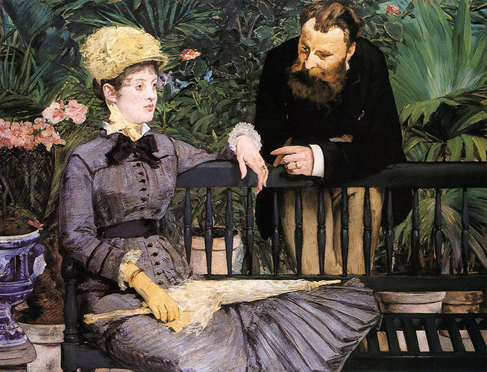 Dappled Light And Unhappy Party-Time People, Then It’s Manet